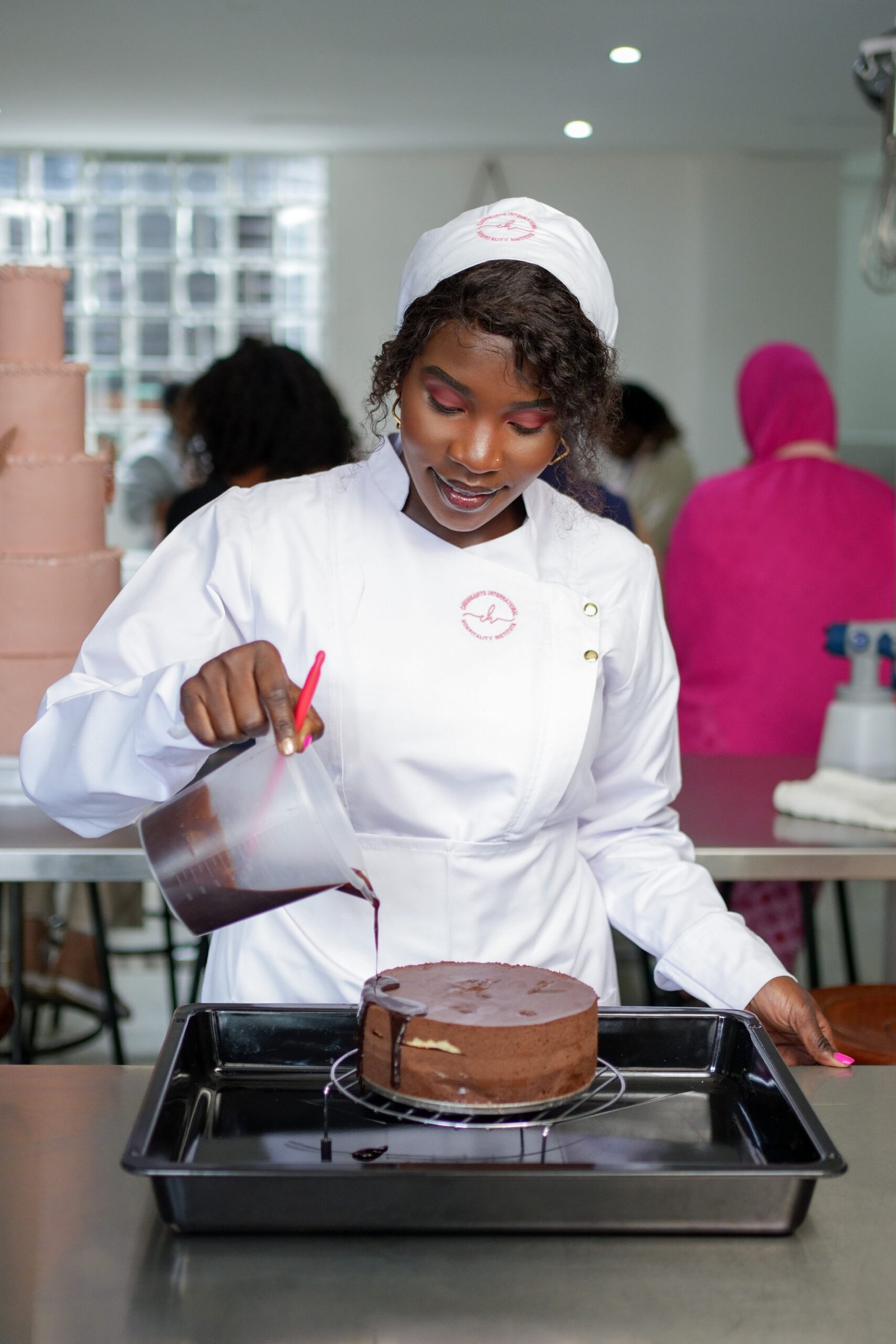 Cake Hearts International hospitality student